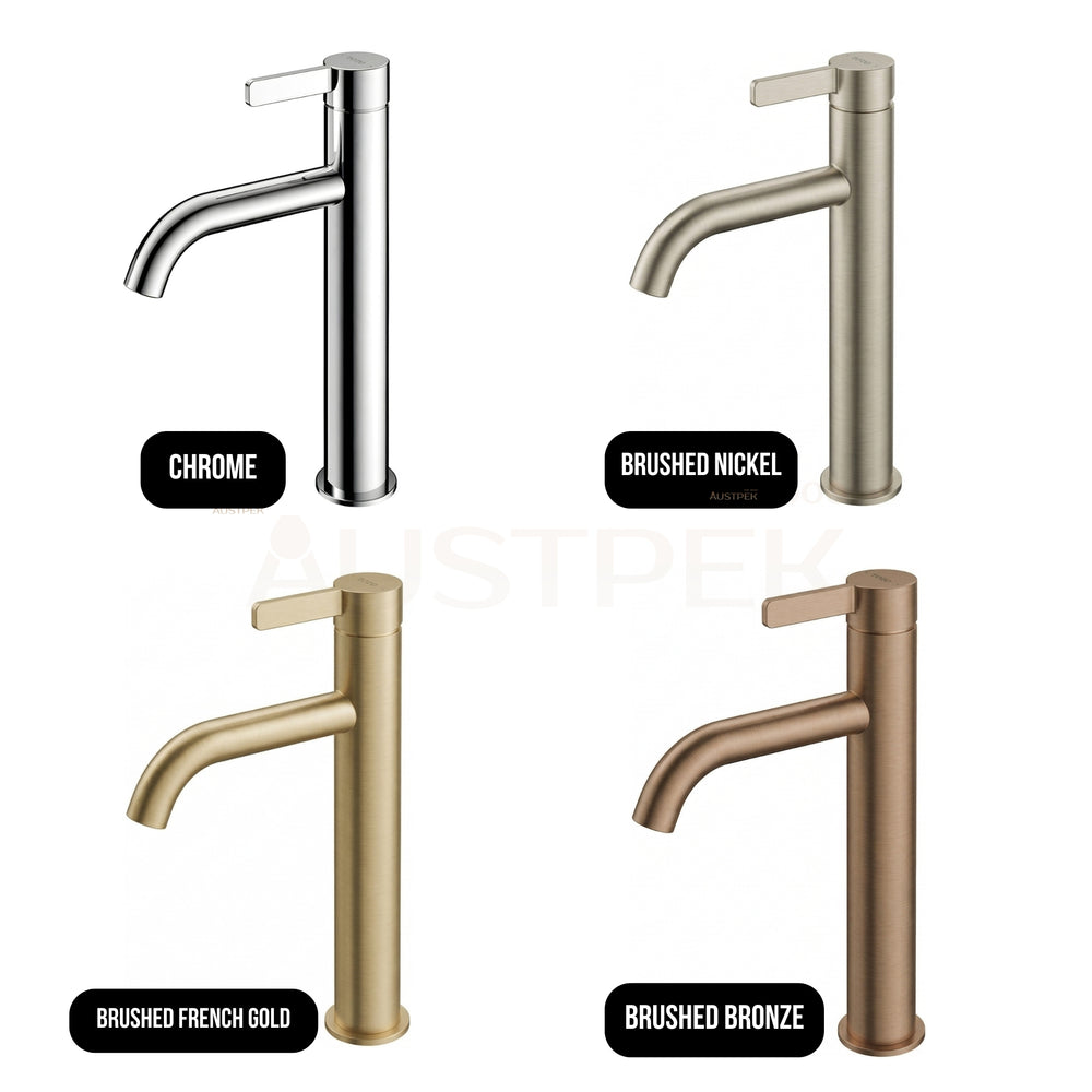 TOTO GF SEMI TALL BASIN MIXER 251MM BRUSHED BRONZE