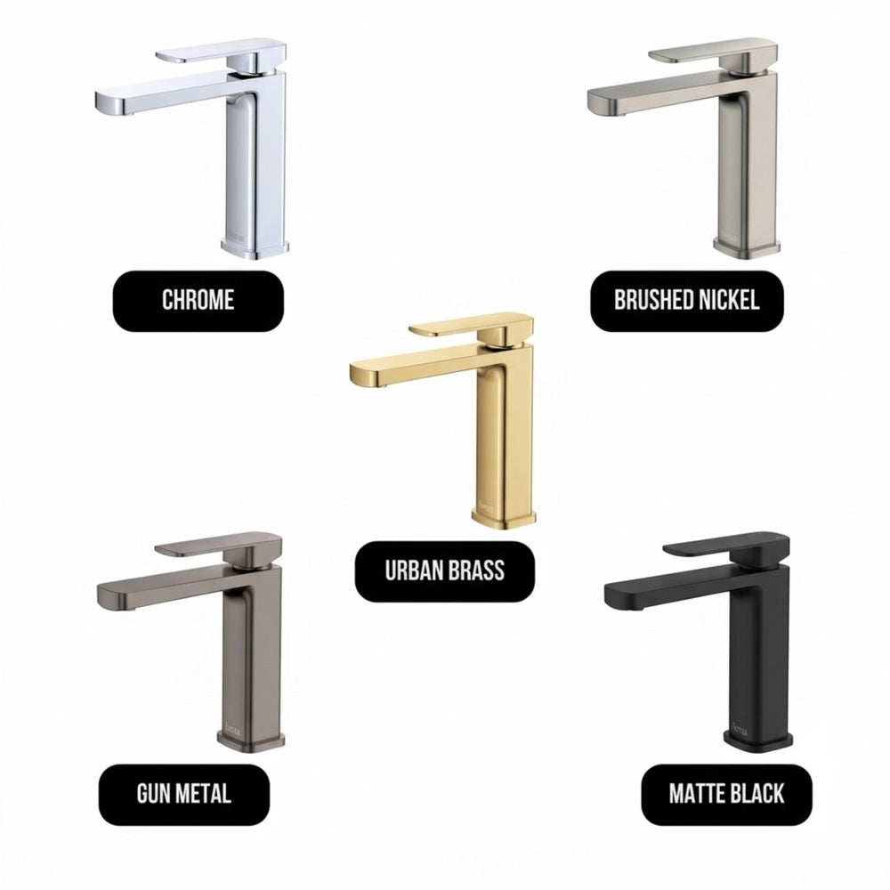 FIENZA TONO BASIN MIXER 154MM MATTE BLACK