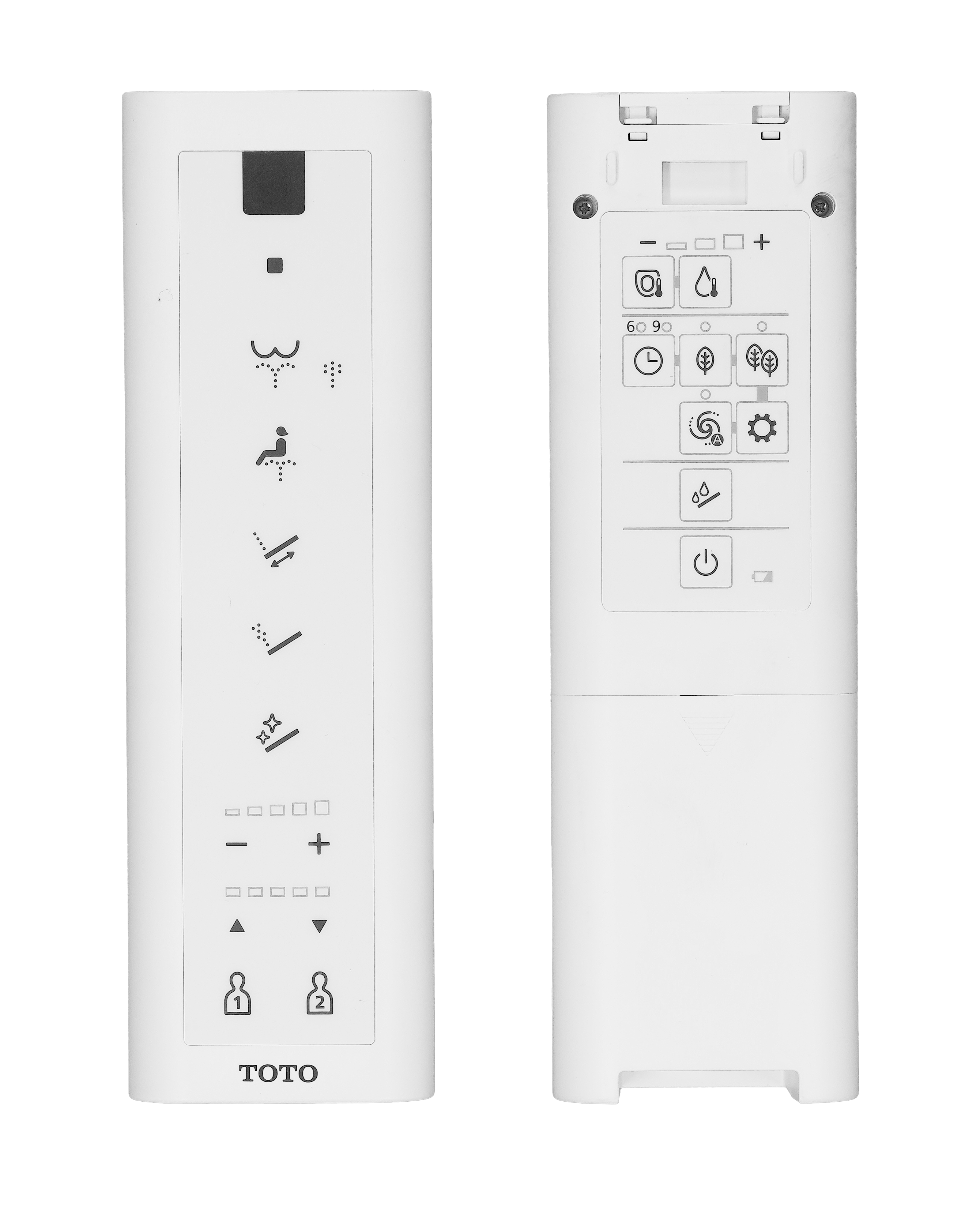 TOTO S5 WASHLET W/ REMOTE CONTROL AND INSPIRE WALL FACED RIMLESS TOILET PACKAGE (D-SHAPED) GLOSS WHITE