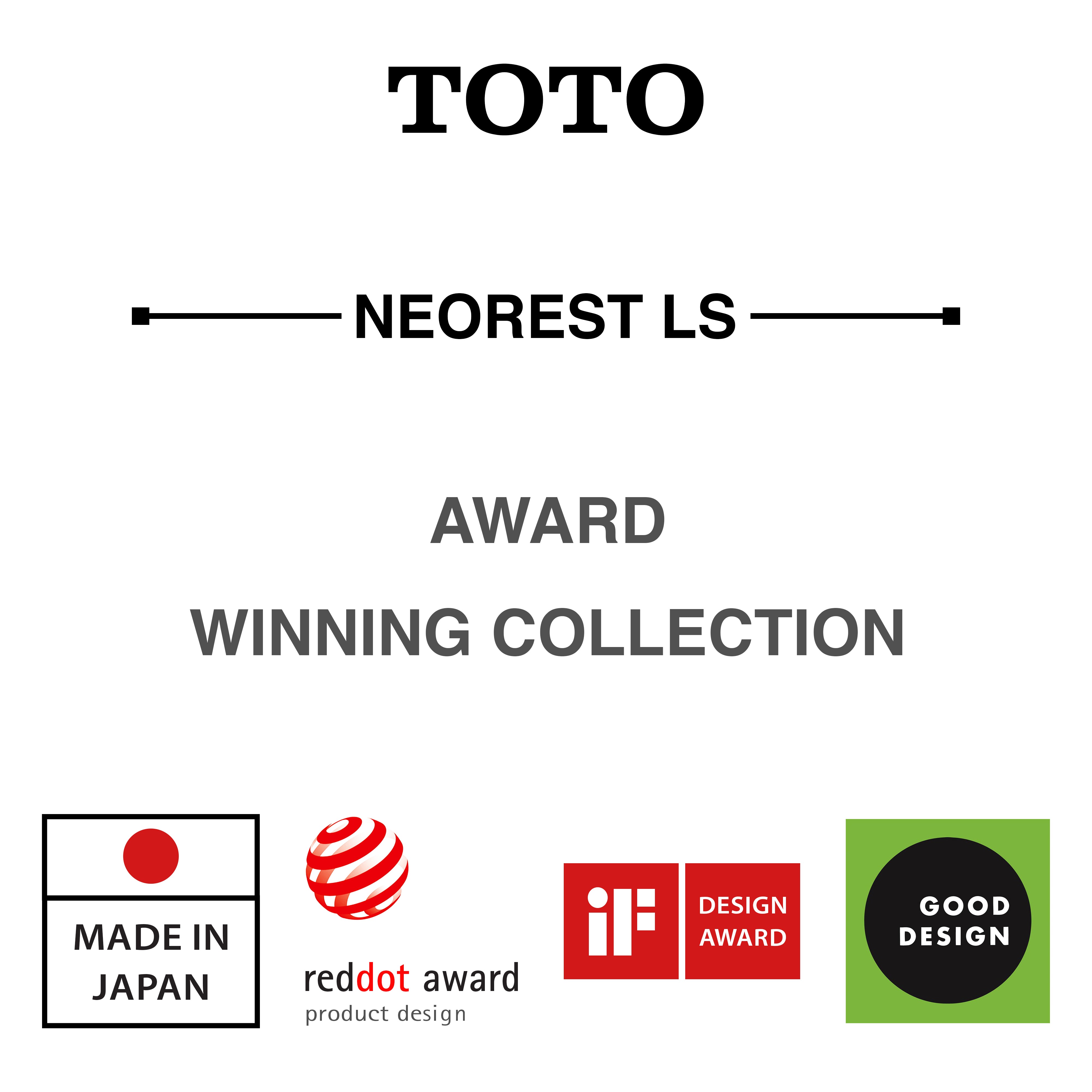 TOTO NEOREST LS INTEGRATED TOILET & REMOTE CONTROLLED WASHLET D-SHAPE GLOSS WHITE