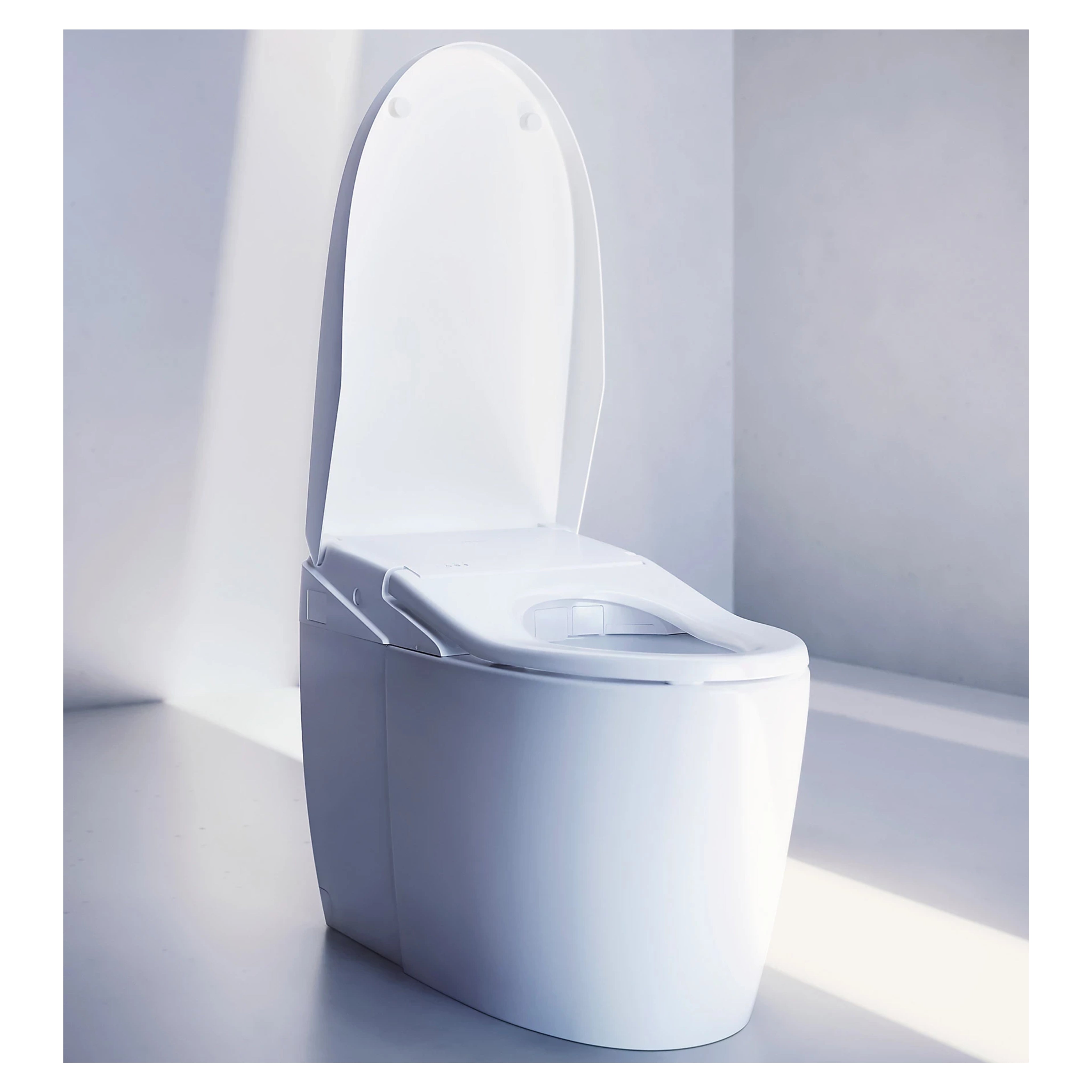 TOTO NEOREST AS INTEGRATED TOILET & REMOTE CONTROLLED WASHLET ELONGATED GLOSS WHITE