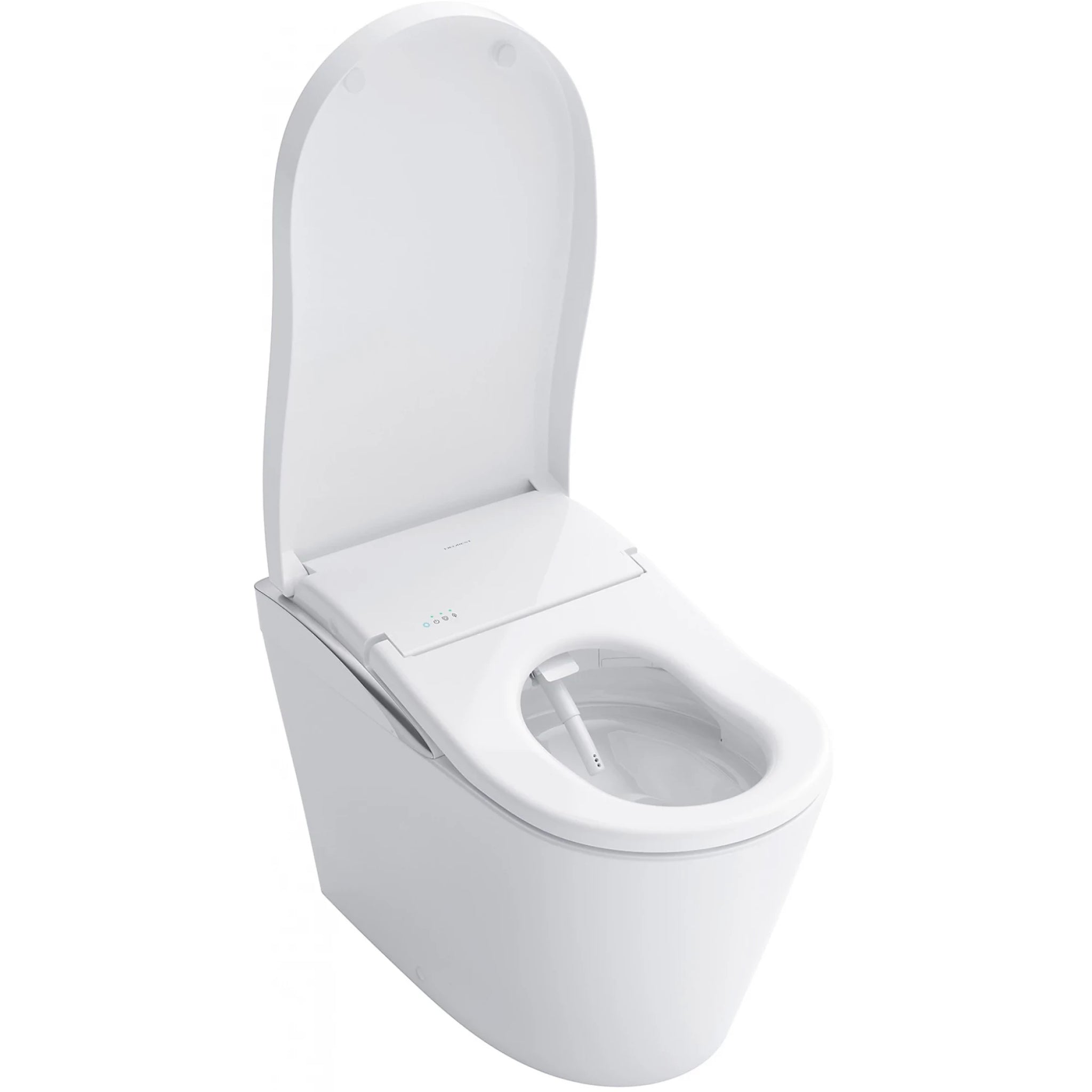 TOTO NEOREST LS INTEGRATED TOILET & REMOTE CONTROLLED WASHLET D-SHAPE GLOSS WHITE