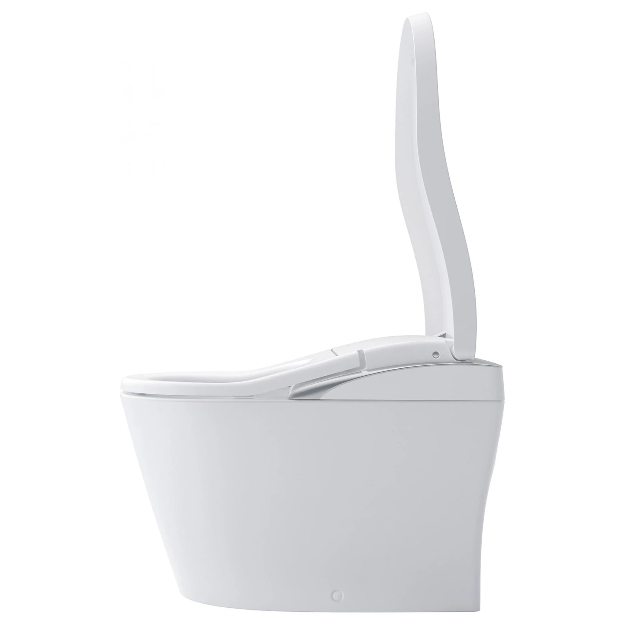 TOTO NEOREST LS INTEGRATED TOILET & REMOTE CONTROLLED WASHLET D-SHAPE GLOSS WHITE