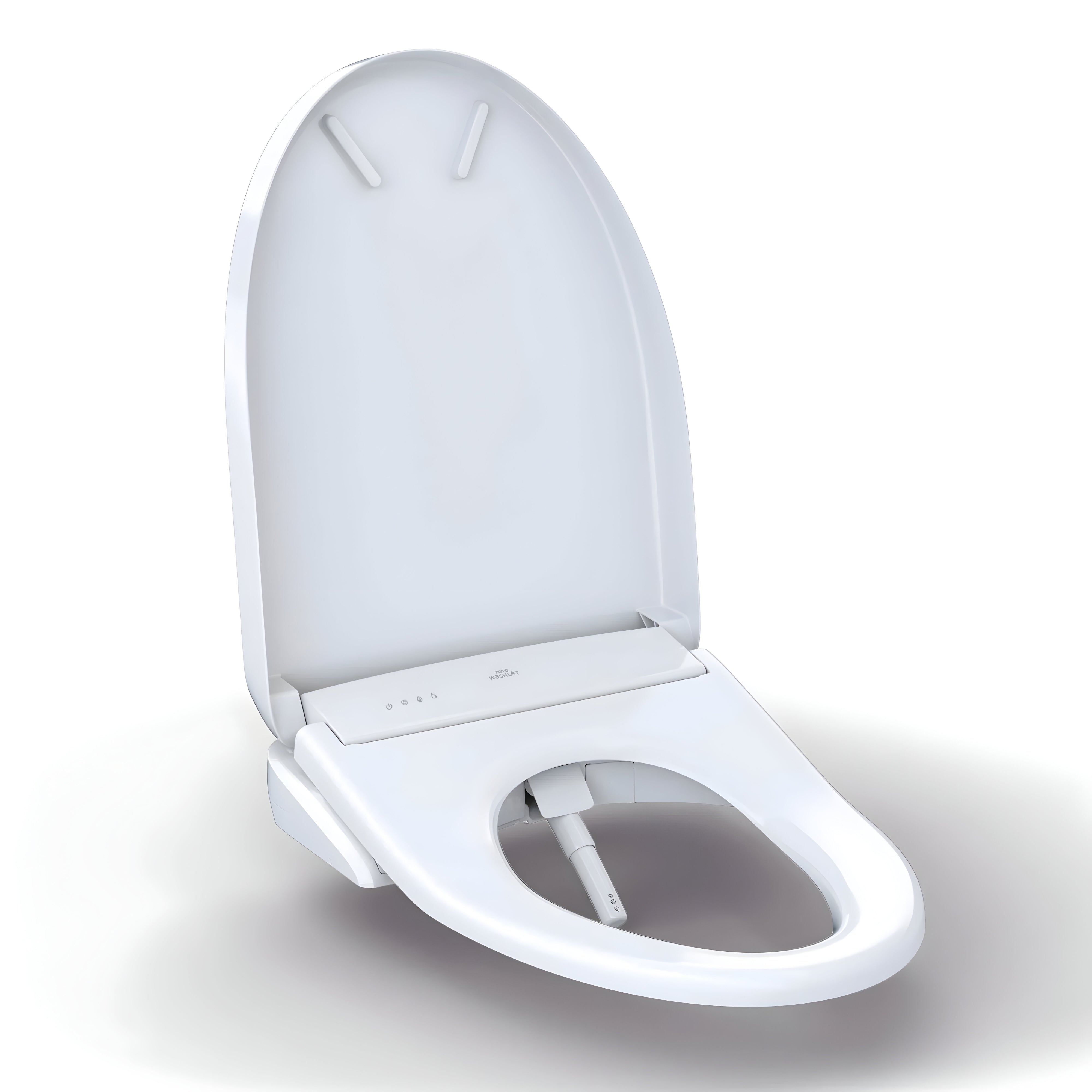 TOTO S7 WASHLET WITH REMOTE CONTROL AND AUTOLID ELONGATED GLOSS WHITE
