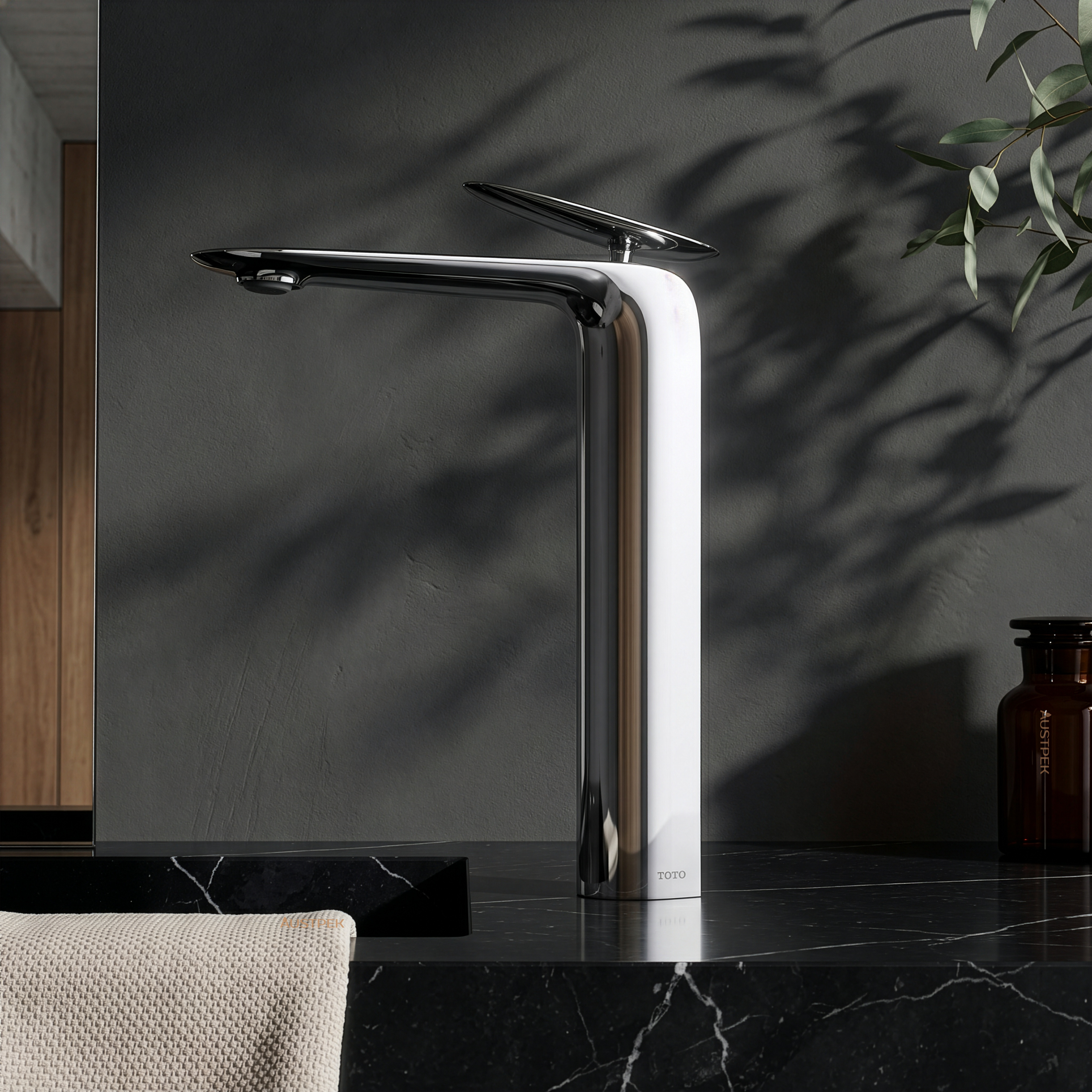 TOTO ZA BASIN MIXER 288MM CHROME