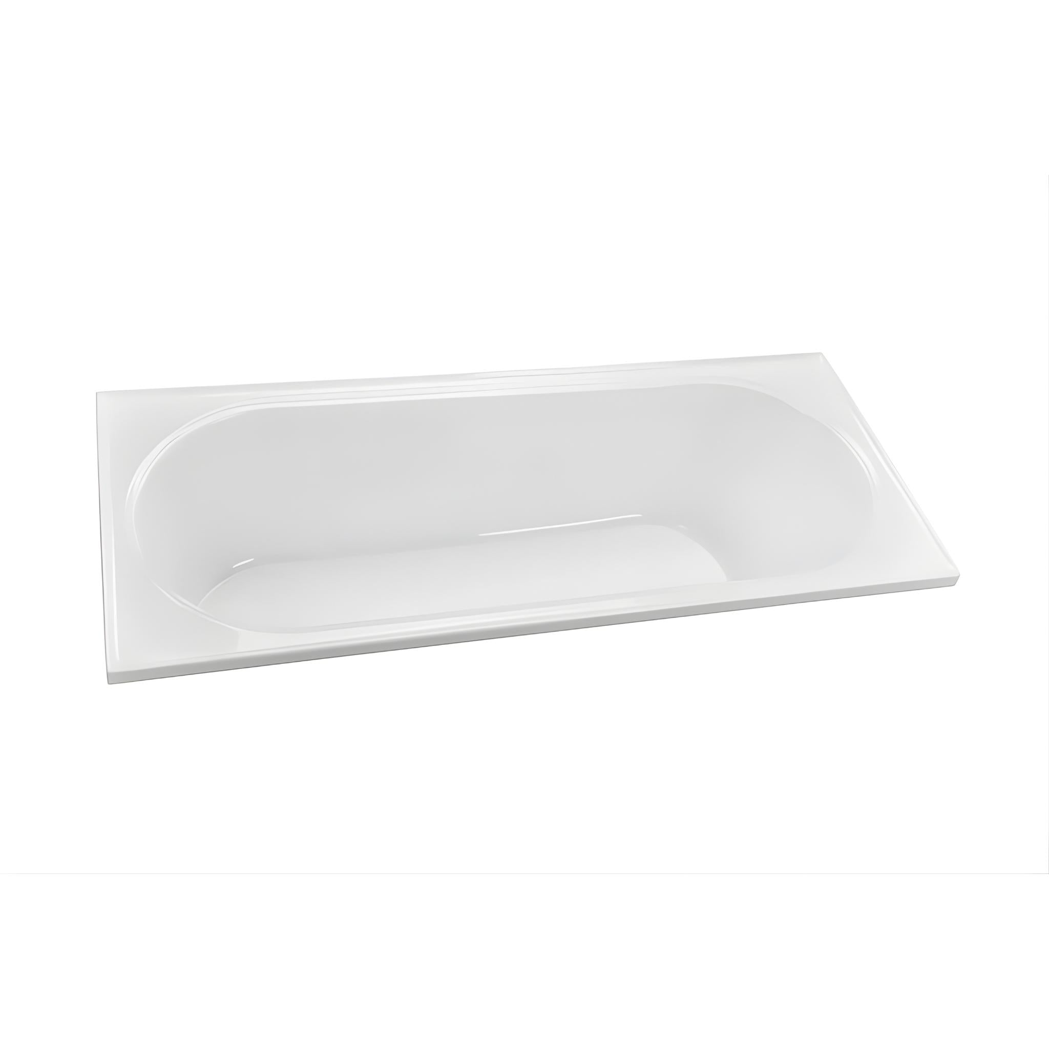 DECINA TURIN INSET BATH GLOSS WHITE (AVAILABLE IN 1520MM, 1665MM AND 1790MM)