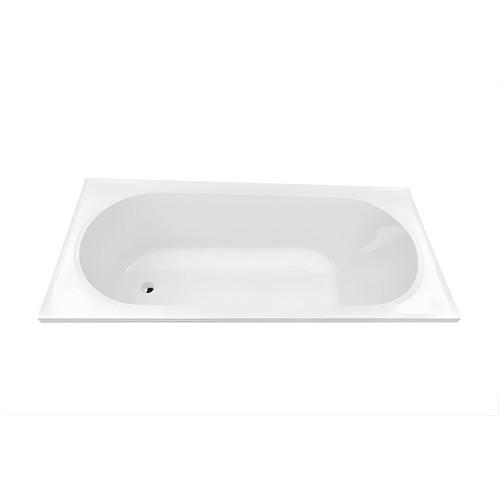 DECINA TURIN INSET BATH GLOSS WHITE (AVAILABLE IN 1520MM, 1665MM AND 1790MM)