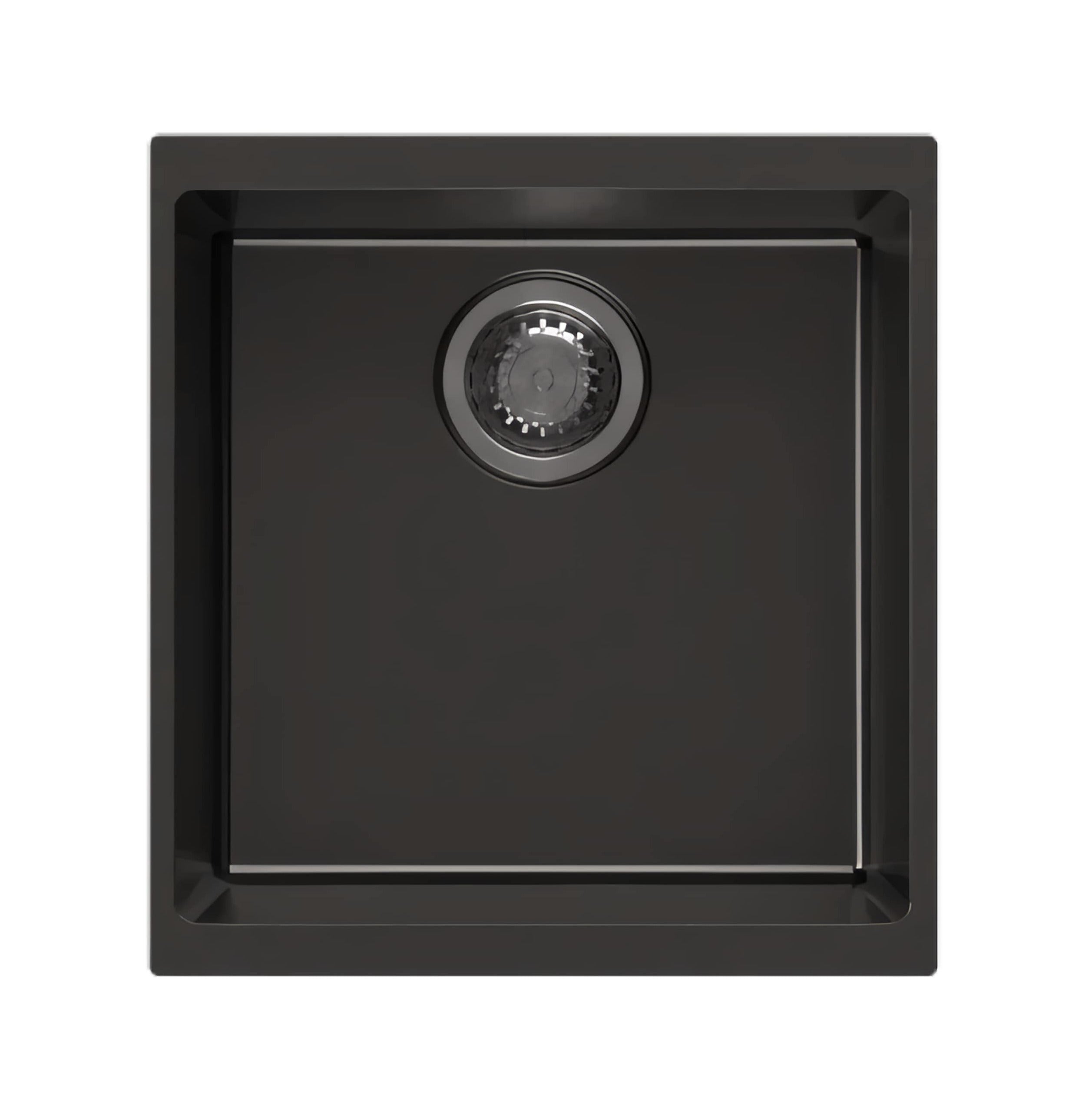 AQUAPERLA CARYSIL SINGLE BOWL UNDERMOUNT SINK WHITE 430MM