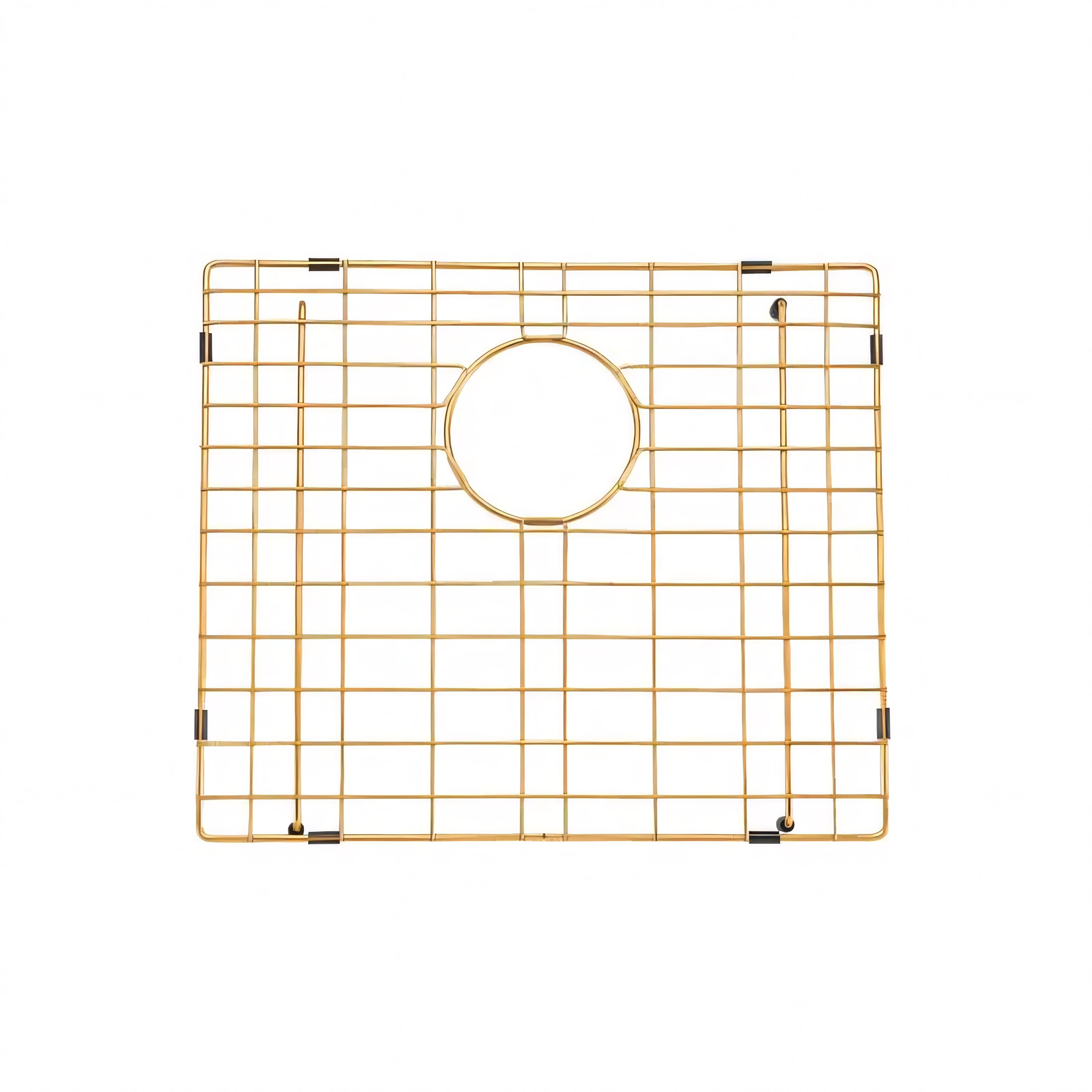 AQUAPERLA T304 HANDMADE SINGLE BOWL LAUNDRY SINK BRUSHED GOLD 510MM