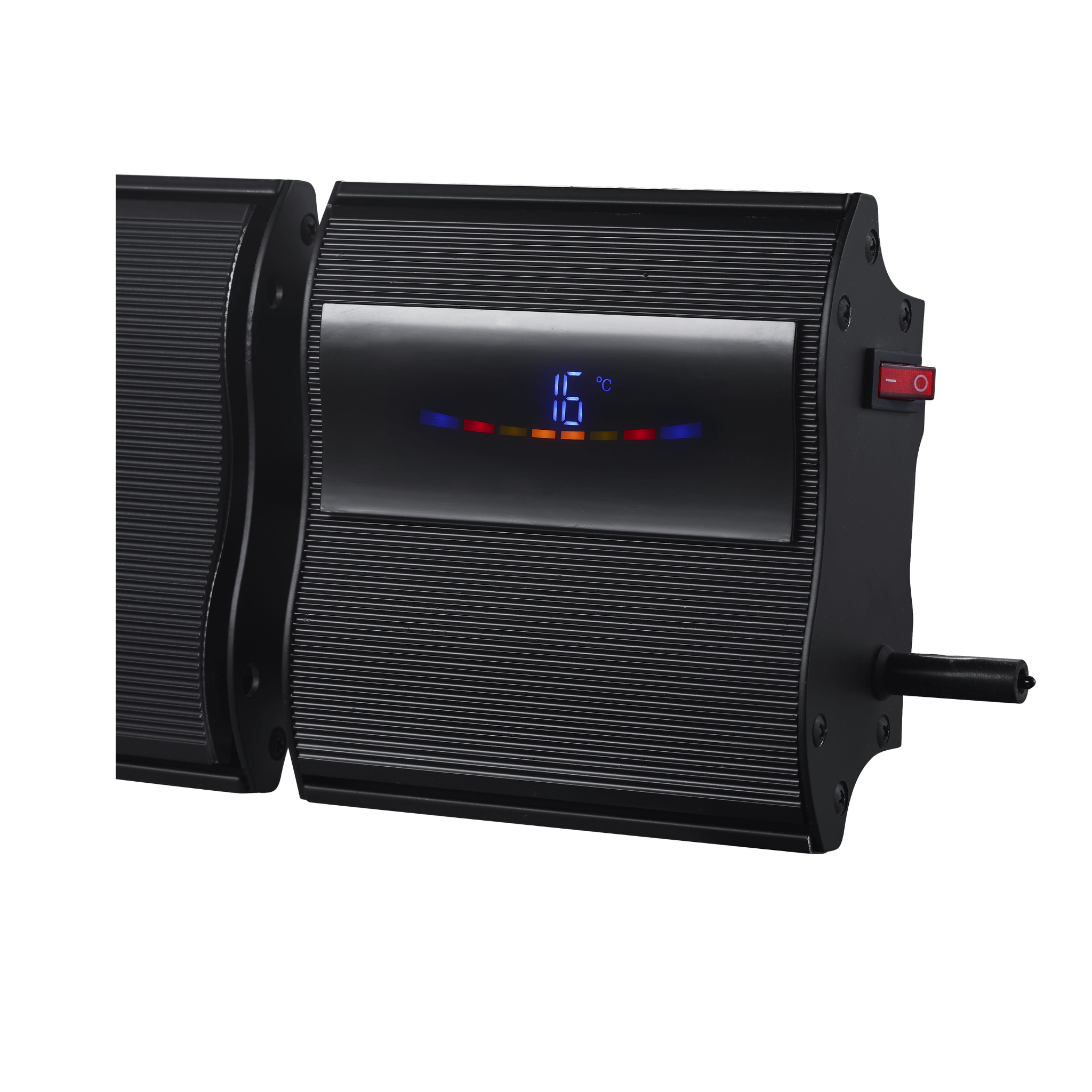 THERMOGROUP LOTUS 1200W LONG WAVE OUTDOOR HEATER BLACK 940MM