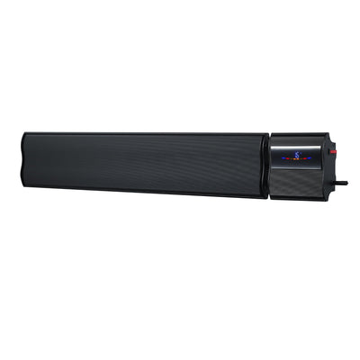 THERMOGROUP LOTUS 1800W LONG WAVE OUTDOOR HEATER BLACK 1240MM