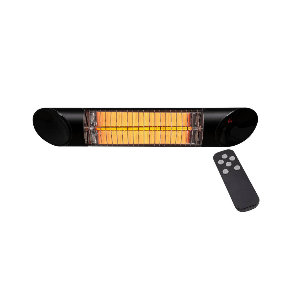 THERMOGROUP ASH 1200W MID-WAVE OUTDOOR HEATER BLACK 750MM