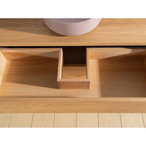 JR BESPOKE TIERRA SOLID TIMBER CUSTOM WALL HUNG VANITY (ALL SIZING)