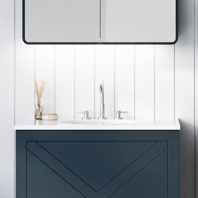 TIMBERLINE AMARA UNDER COUNTER BASIN GLOSS WHITE 445MM