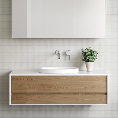 TIMBERLINE COAST INSET BASIN GLOSS WHITE 495MM
