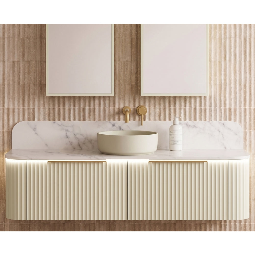 TIMBERLINE SILKSURFACE OPALORA SINGLE BOWL VANITY TOP