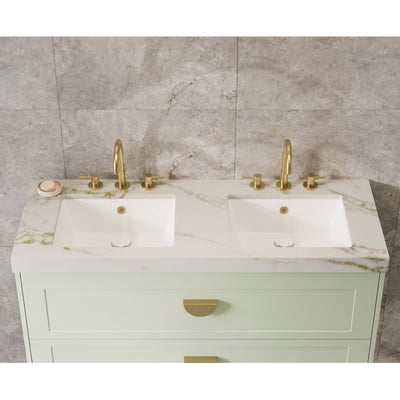 TIMBERLINE SILKSURFACE TOPAZ DOUBLE BOWL VANITY TOP