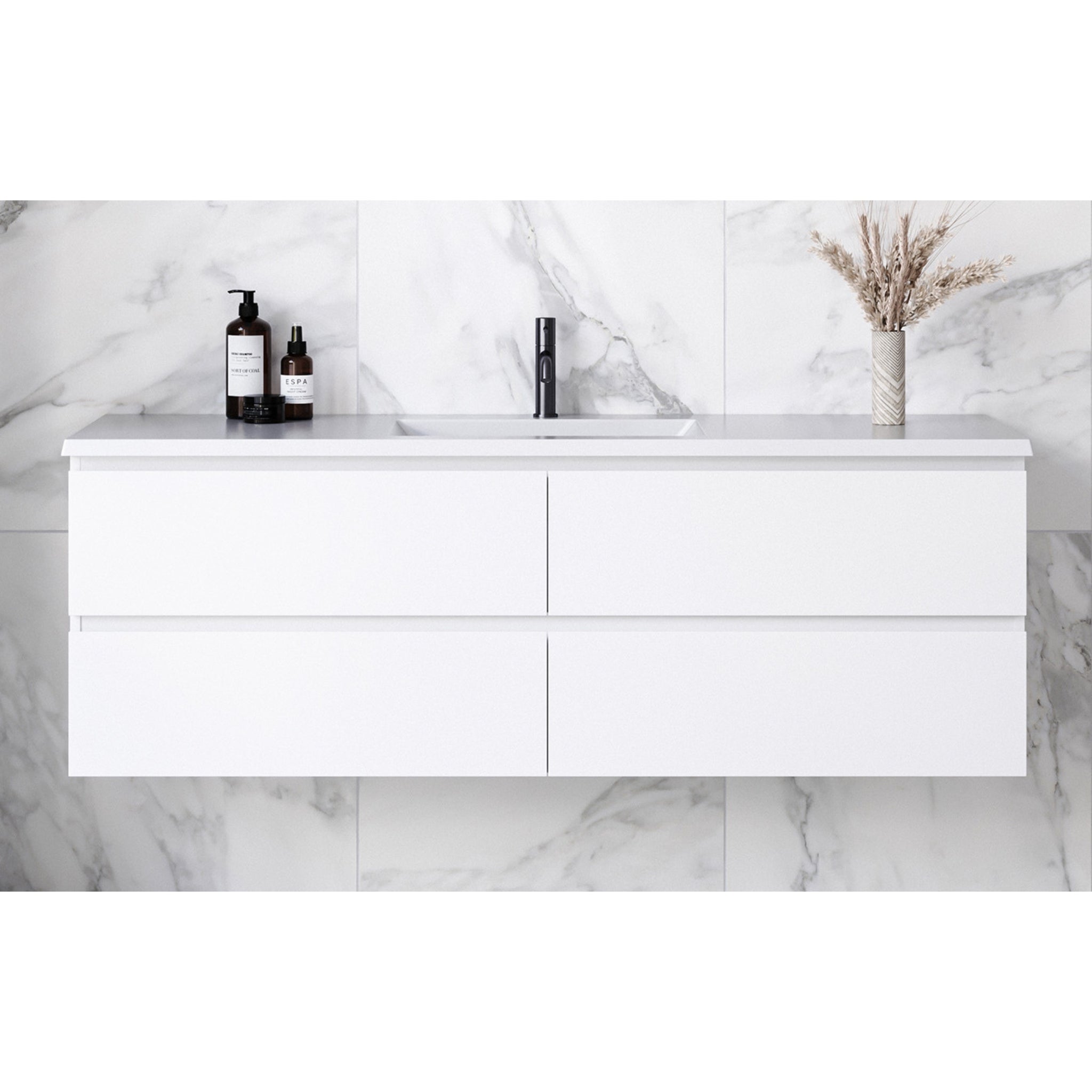 TIMBERLINE WHITE SATIN CABINET SAMPLE