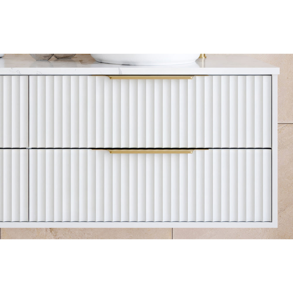 TIMBERLINE WHITE SATIN CABINET SAMPLE
