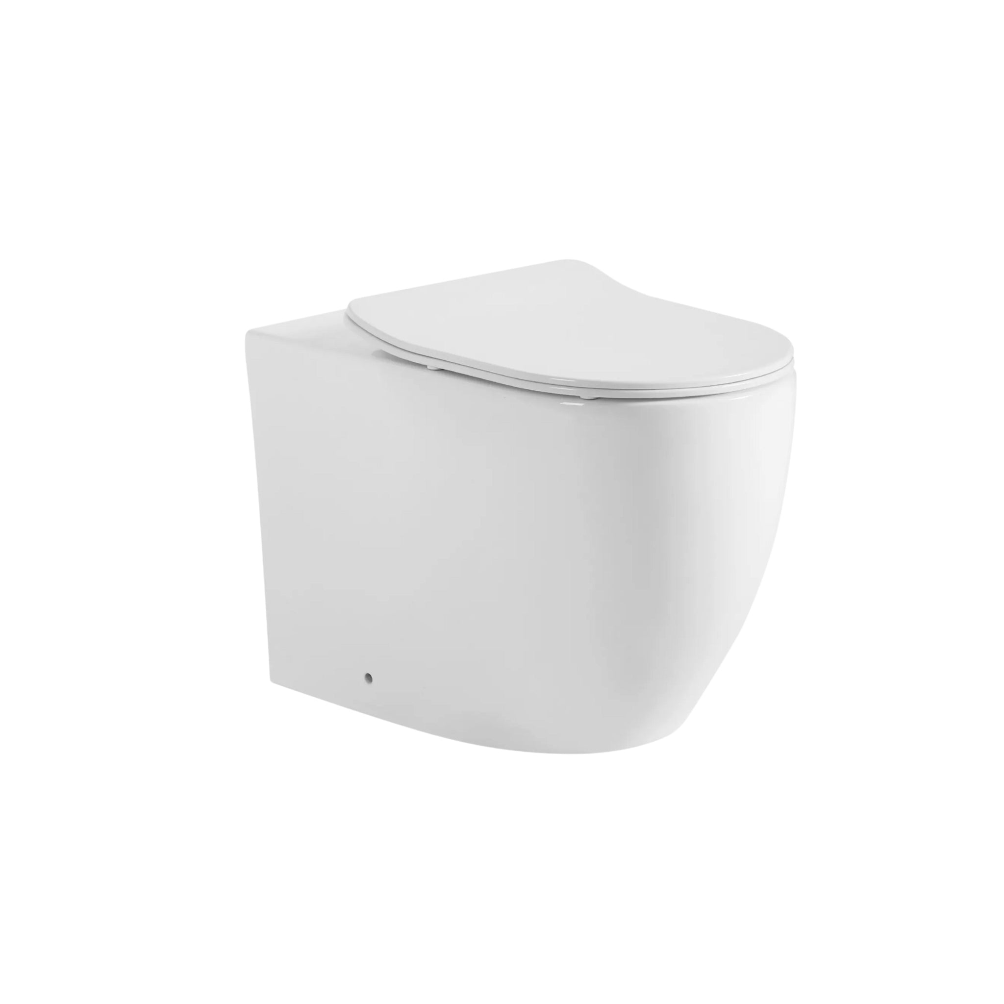 VITO VEX WALL FACED TOILET PAN WITH R&T IN WALL CISTERN PACKAGE GLOSS WHITE