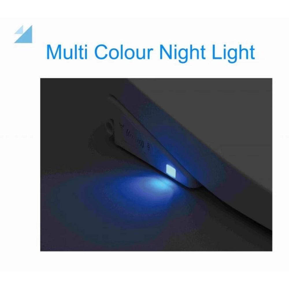 DIB U COLLECTION ULTRA SLIM BIDET WITH SIDE CONTROL GLOSS WHITE