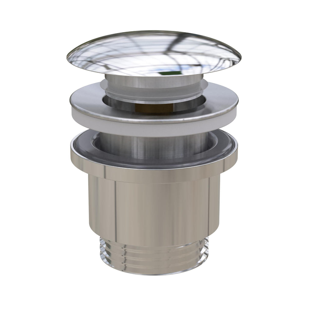 DUROCLASS 4 IN 1 POP-UP WASTE MUSHROOM HEAD CHROME 32/40MM