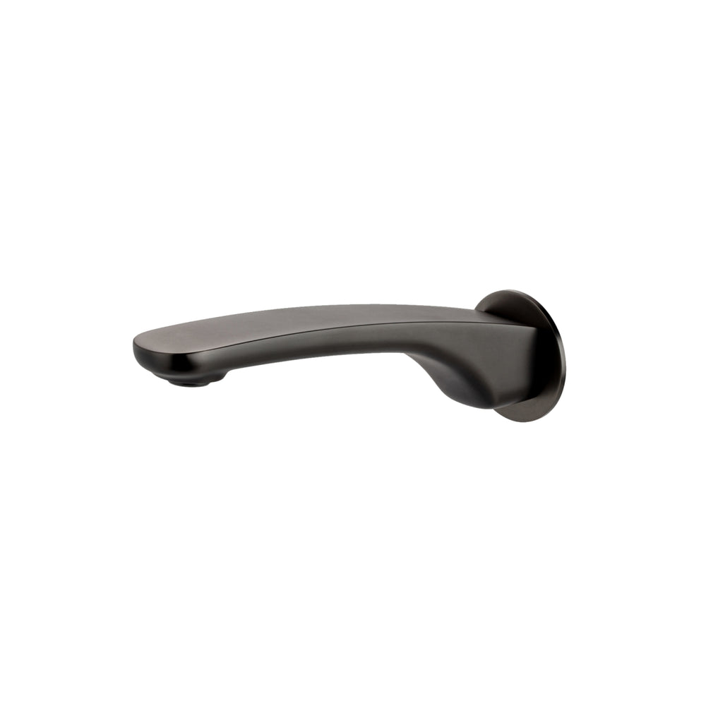 OLIVERI VERONA WALL SPOUT 208MM GUN METAL