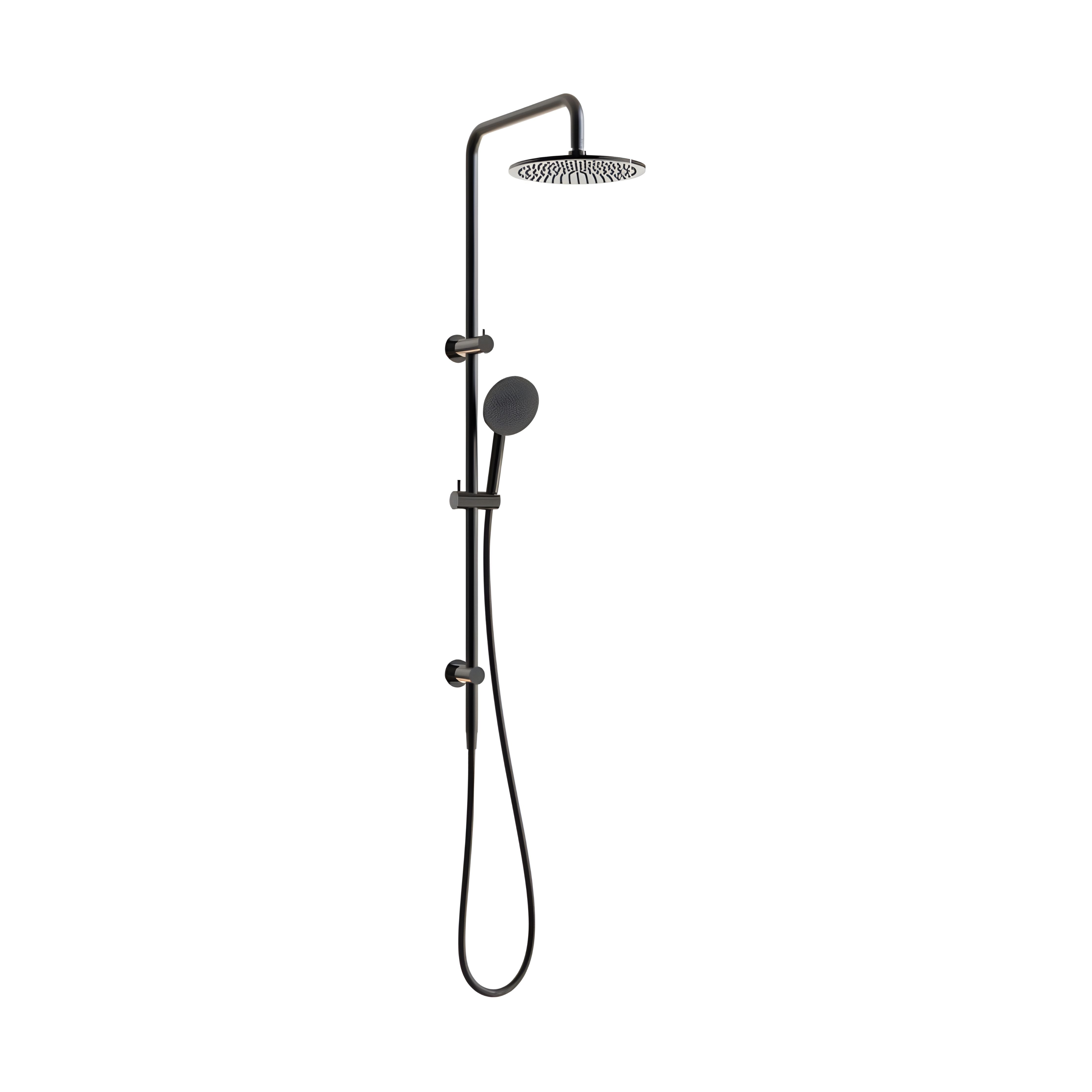 FELTON TATE RAIN COLUMN 1198MM GLOSS BLACK