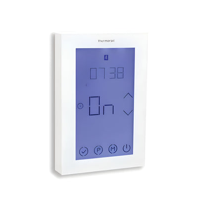 THERMOGROUP TRTS TOUCH SCREEN 7 DAY TIMER 25MM (AVAILABLE IN WHITE AND BLACK)