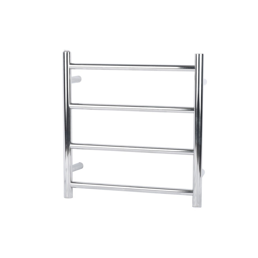 NORICO 4-BAR ROUND LADDER HEATED TOWEL RAIL CHROME 520MM