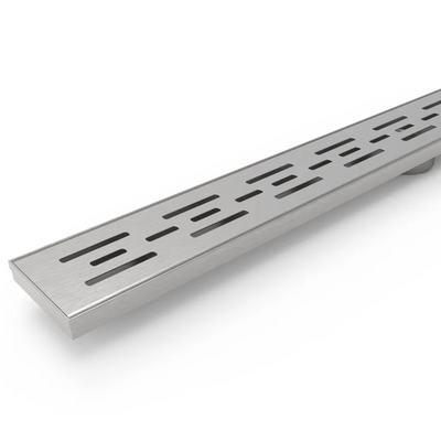 BELLA VISTA PROJECT MTW-PATTERN SHOWER GRATE STAINLESS STEEL (AVAILABLE IN MULTIPLE SIZES)