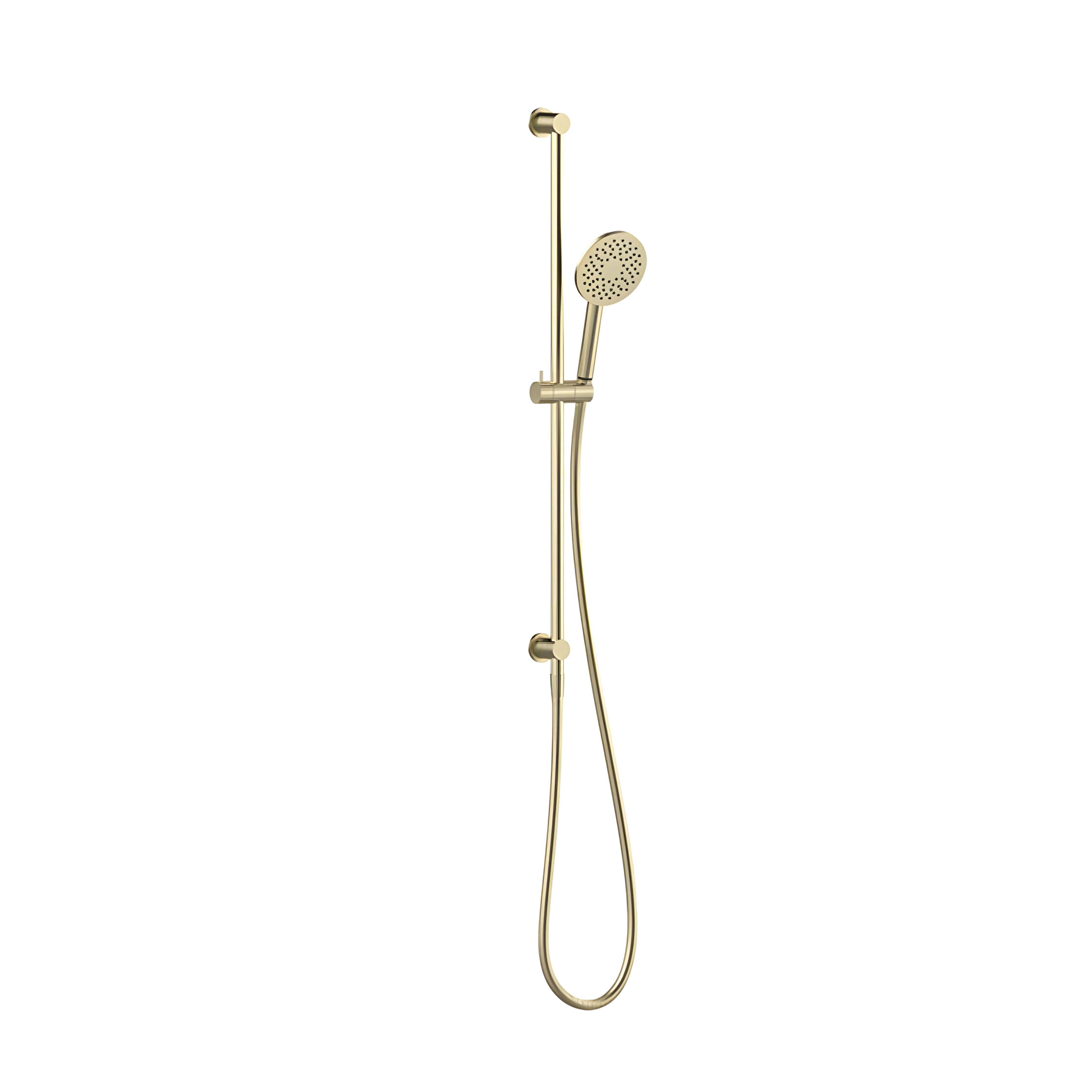 FELTON TATE AERLUX SINGLE SPRAY SLIDE SHOWER BRUSHED GOLD