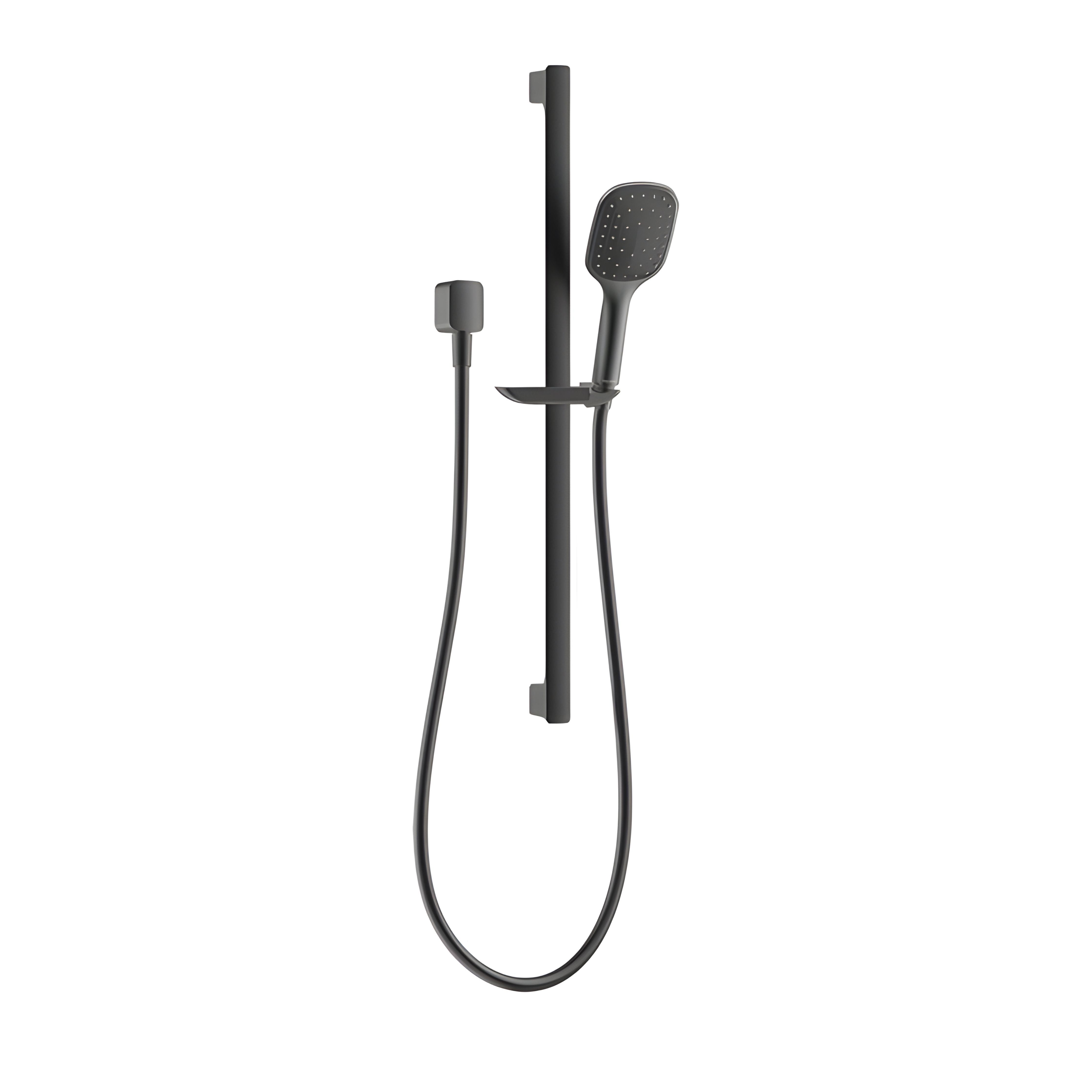 FELTON AXISS II SINGLE SPRAY SLIDE SHOWER 730MM MATTE BLACK