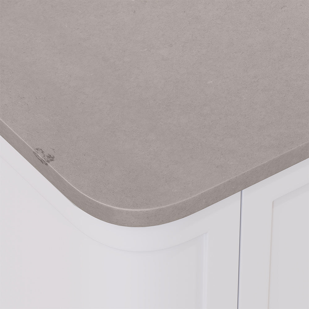 FIENZA URBAN CRETE SILICA FREE CURVED DEPTH STONE BENCHTOP (AVAILABLE IN 900MM AND 1200MM)