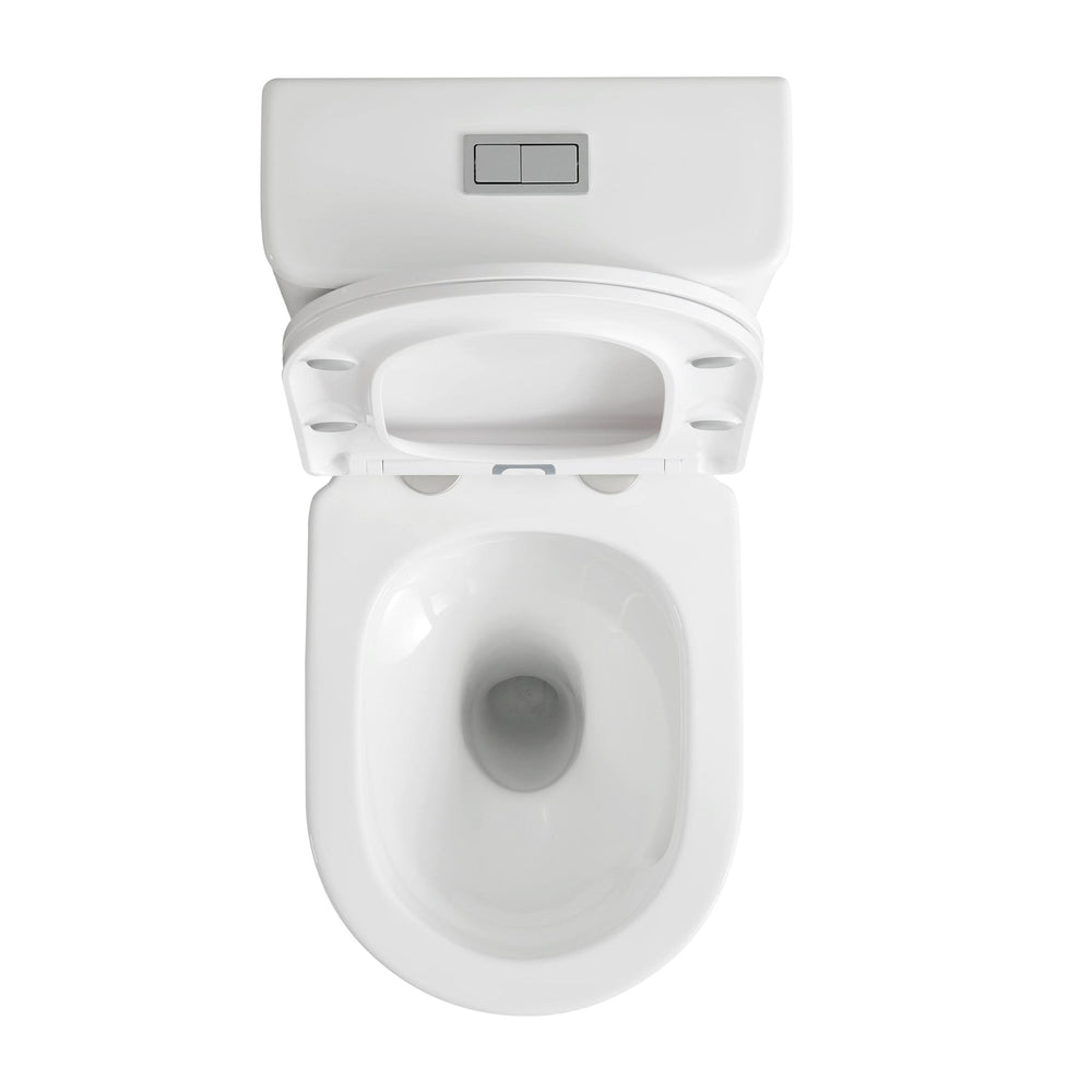 VITO ALORA RIMLESS BACK TO WALL TOILET SUITE GLOSS WHITE