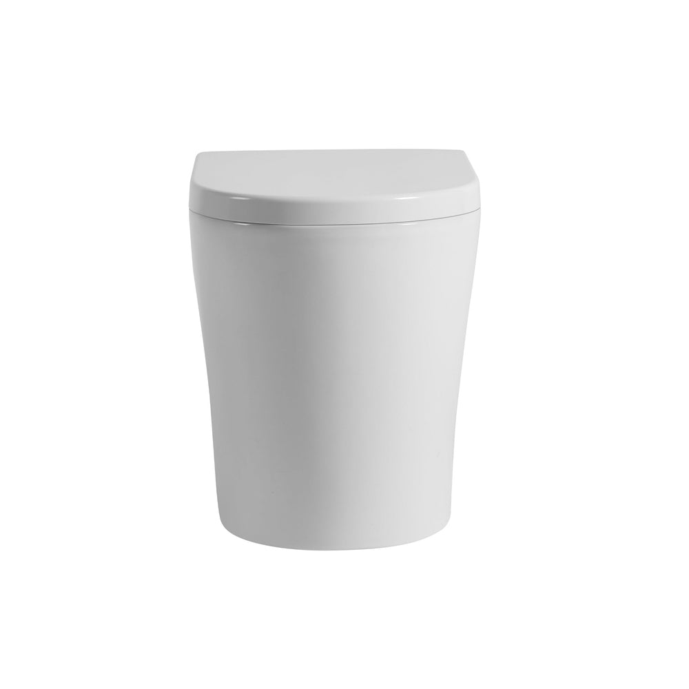 VITO JILL RIMLESS WALL FACED TOILET PAN MATTE WHITE