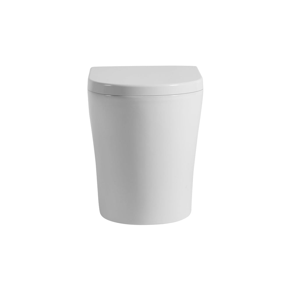 VITO JILL RIMLESS WALL FACED TOILET PAN GLOSS WHITE