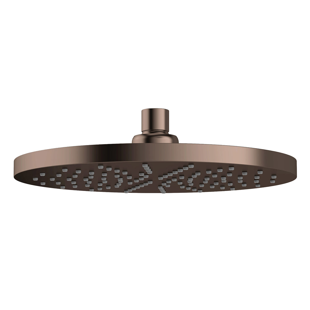 PHOENIX VIVID SHOWER ROSE ROUND 230MM BRUSHED BRONZE