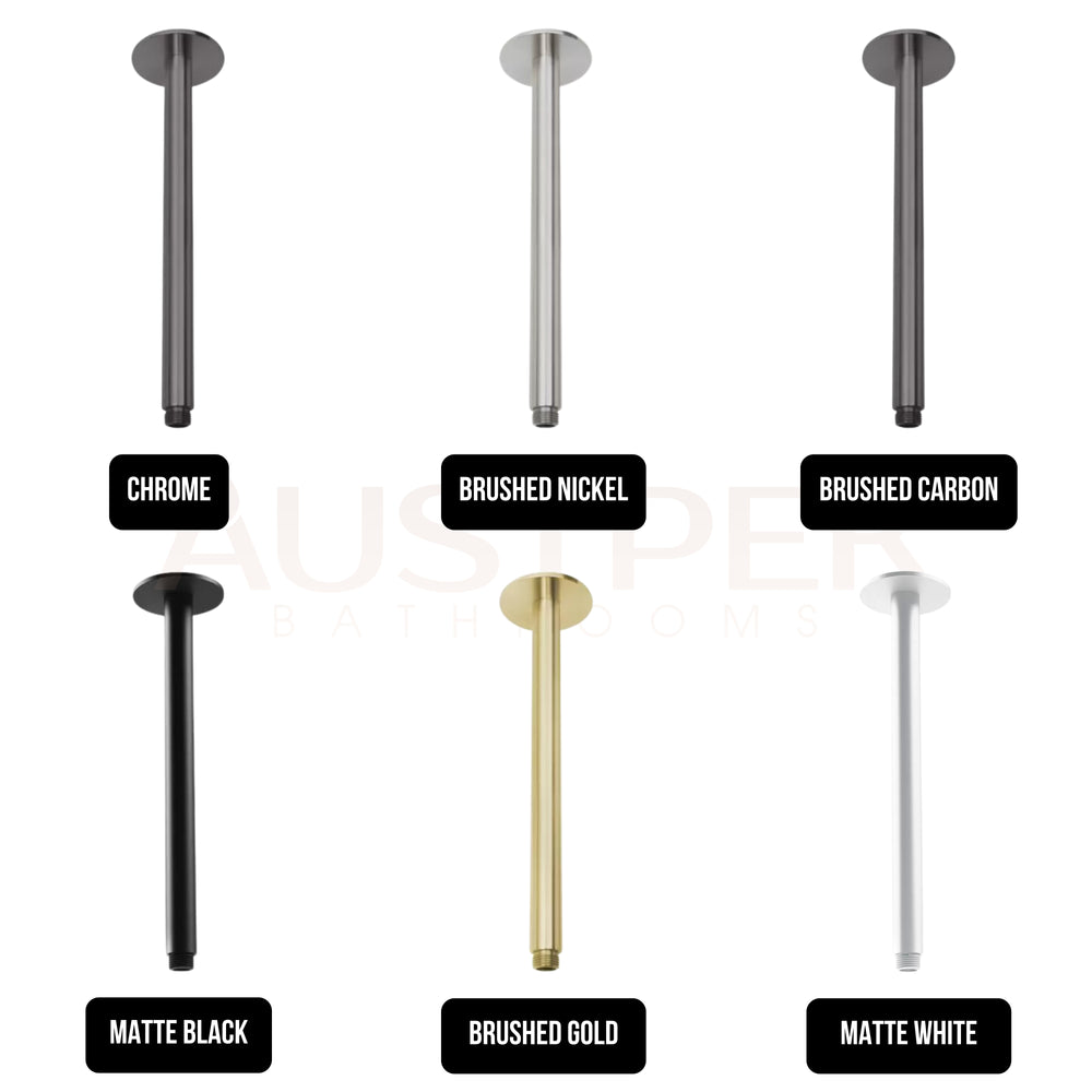 PHOENIX VIVID CEILING ARM 300MM BRUSHED CARBON