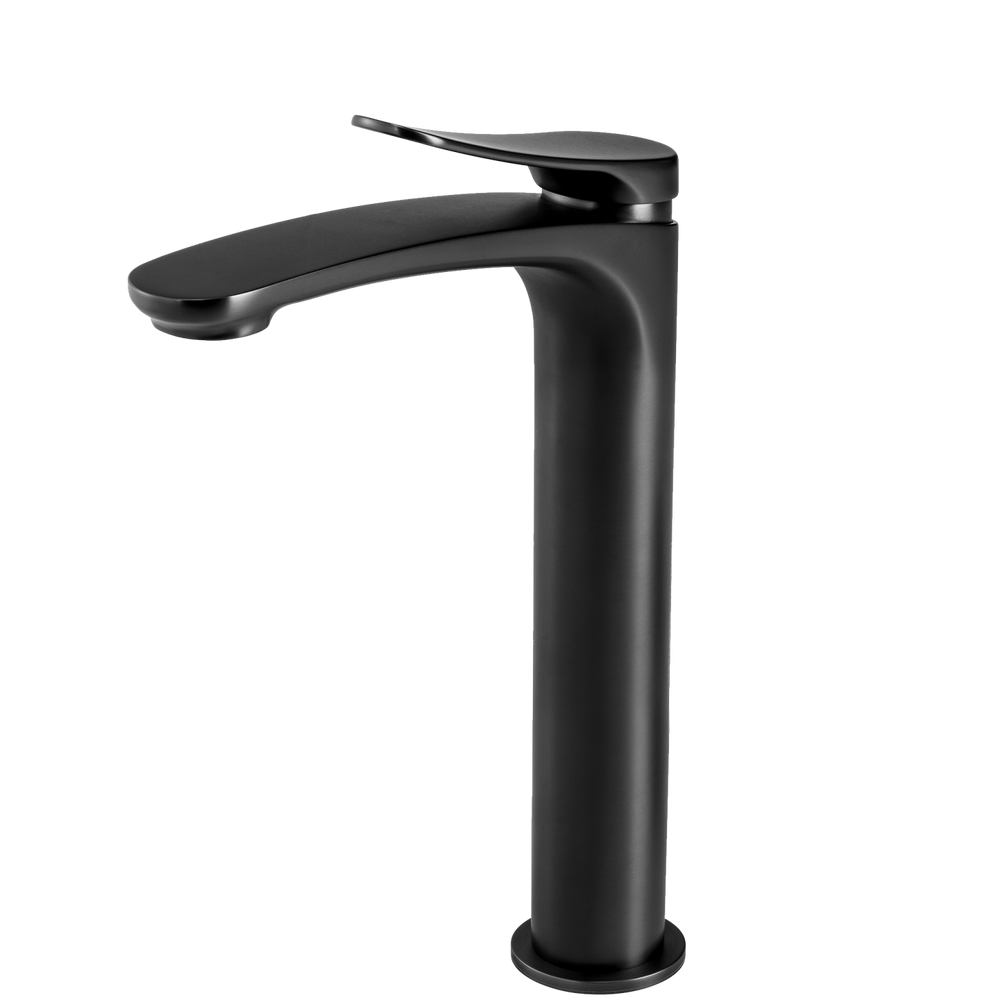 OLIVERI VERONA TOWER BASIN MIXER 294MM MATTE BLACK