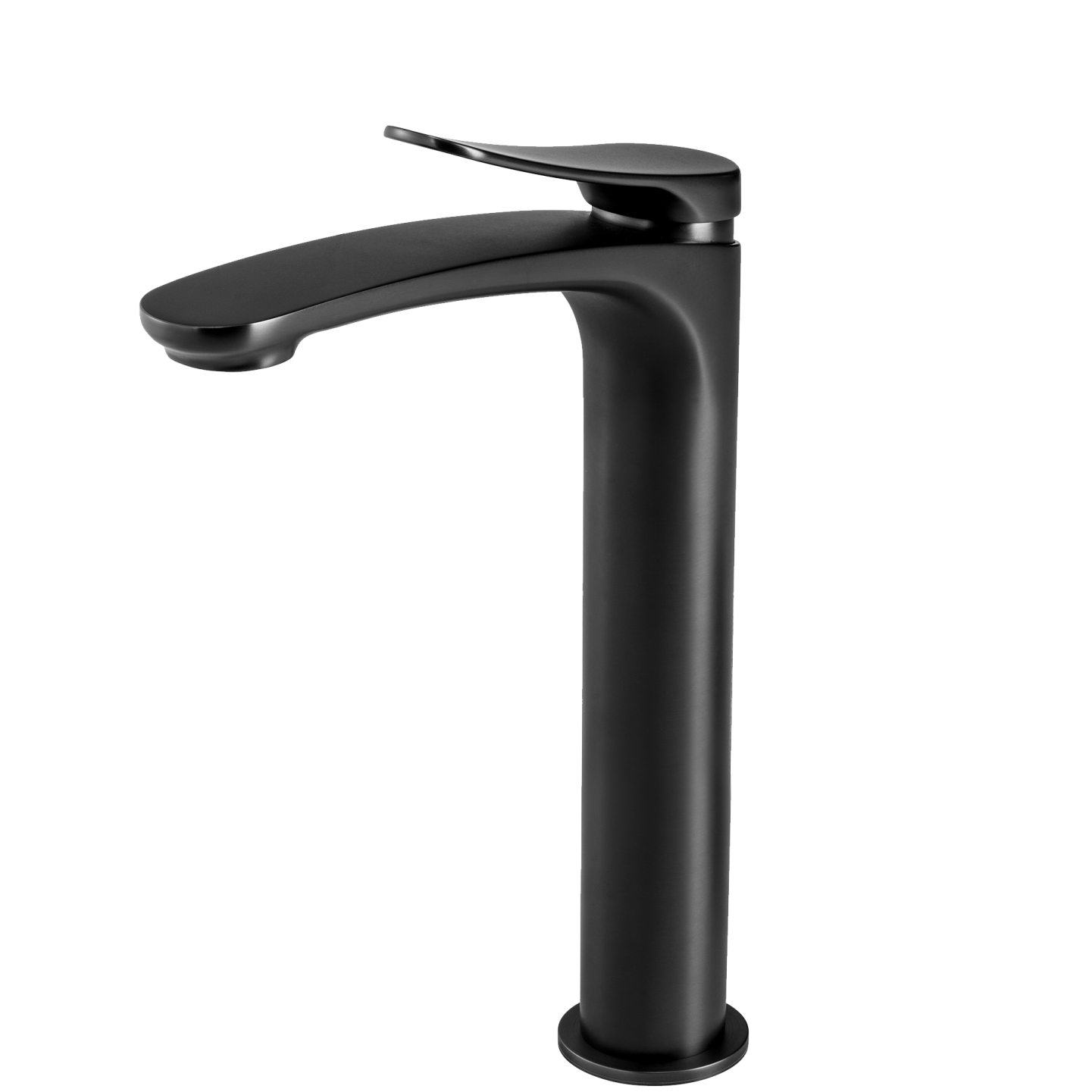 OLIVERI VERONA LEAD FREE TOWER BASIN MIXER 294MM MATTE BLACK