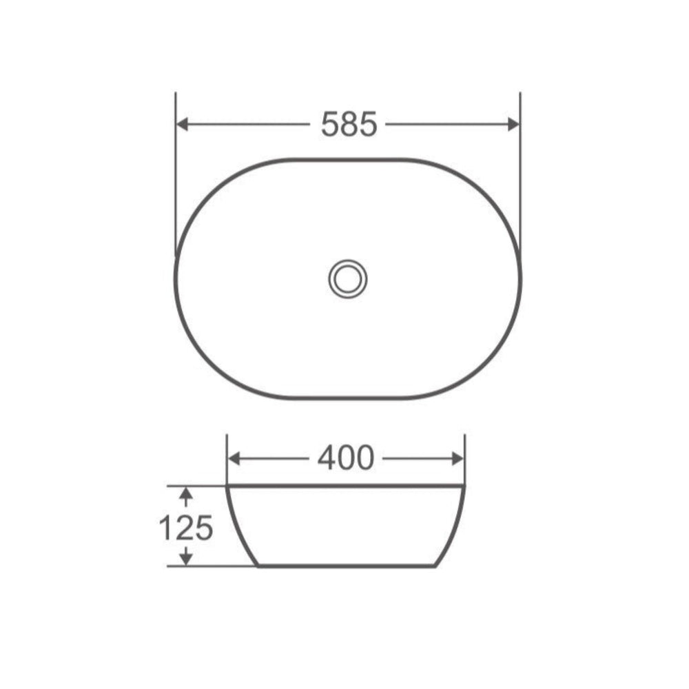 MERCIO VALE OVAL ABOVE COUNTER BASIN NATURAL OAK 585MM