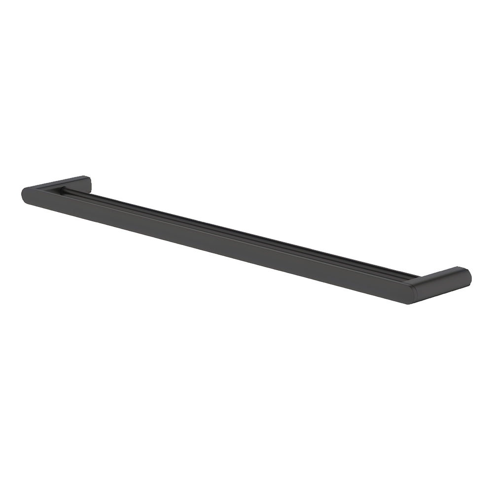 GARETH ASHTON VELA NON-HEATED DOUBLE TOWEL RAIL BLACK 760MM