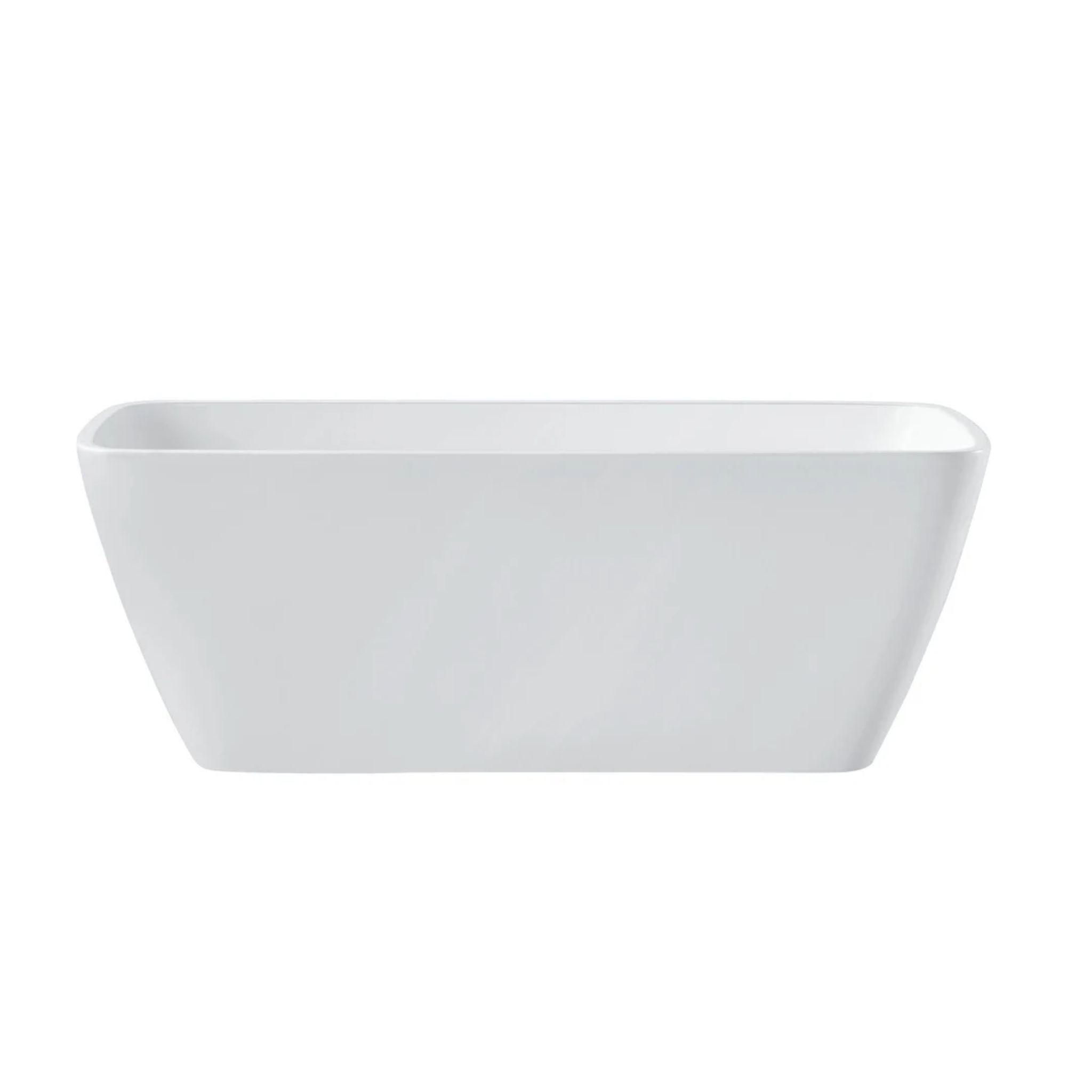 MERCIO VENICE FREESTANDING BATHTUB GLOSS WHITE 1500MM
