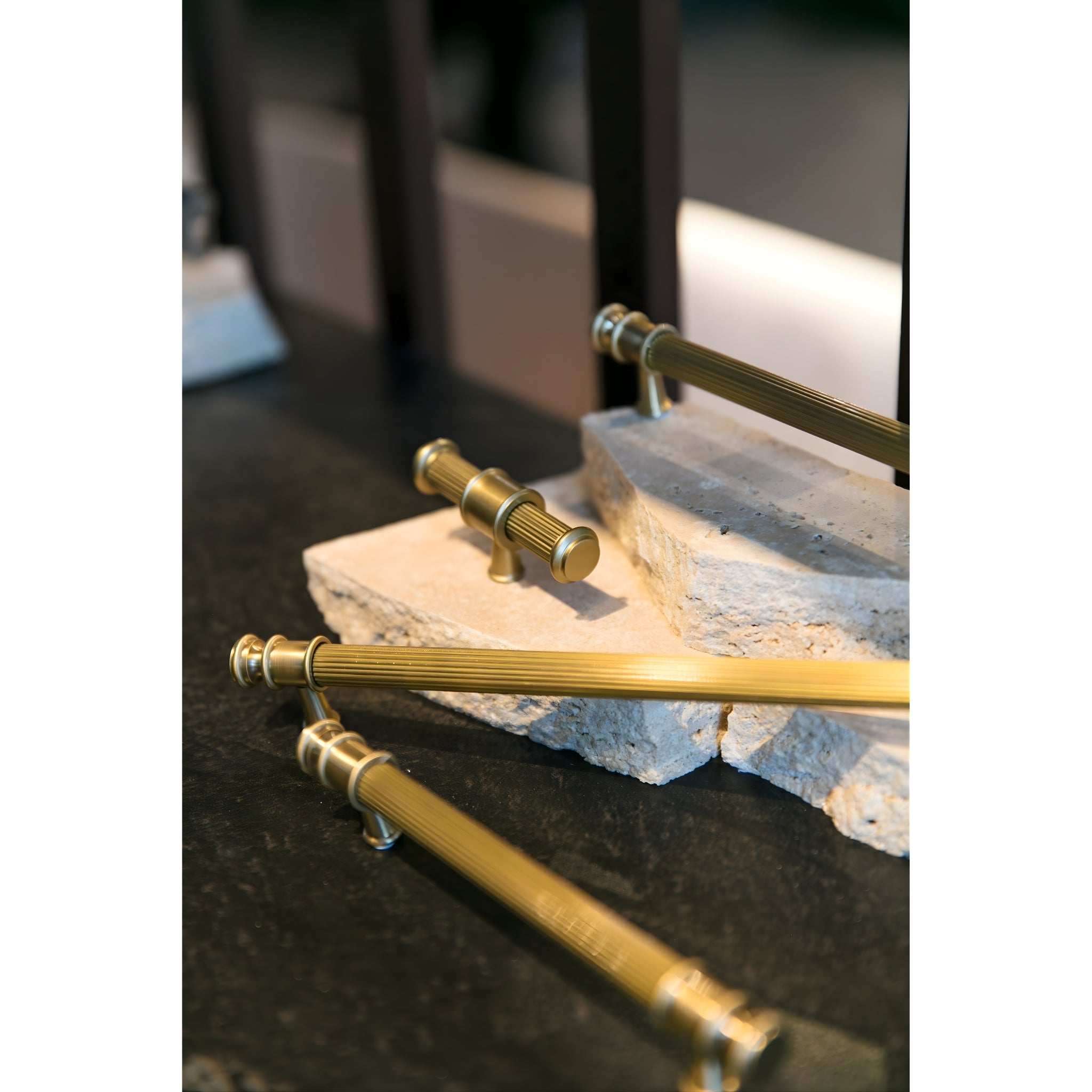 TURNER HASTINGS VERONA CABINET HANDLE BRUSHED BRASS (MULTIPLE SIZES AVAILABLE)