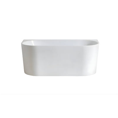 INFINITY VENUS BACK-TO-WALL BATHTUB GLOSS WHITE (AVAILABLE IN 1400MM, 1500MM, AND 1700MM)