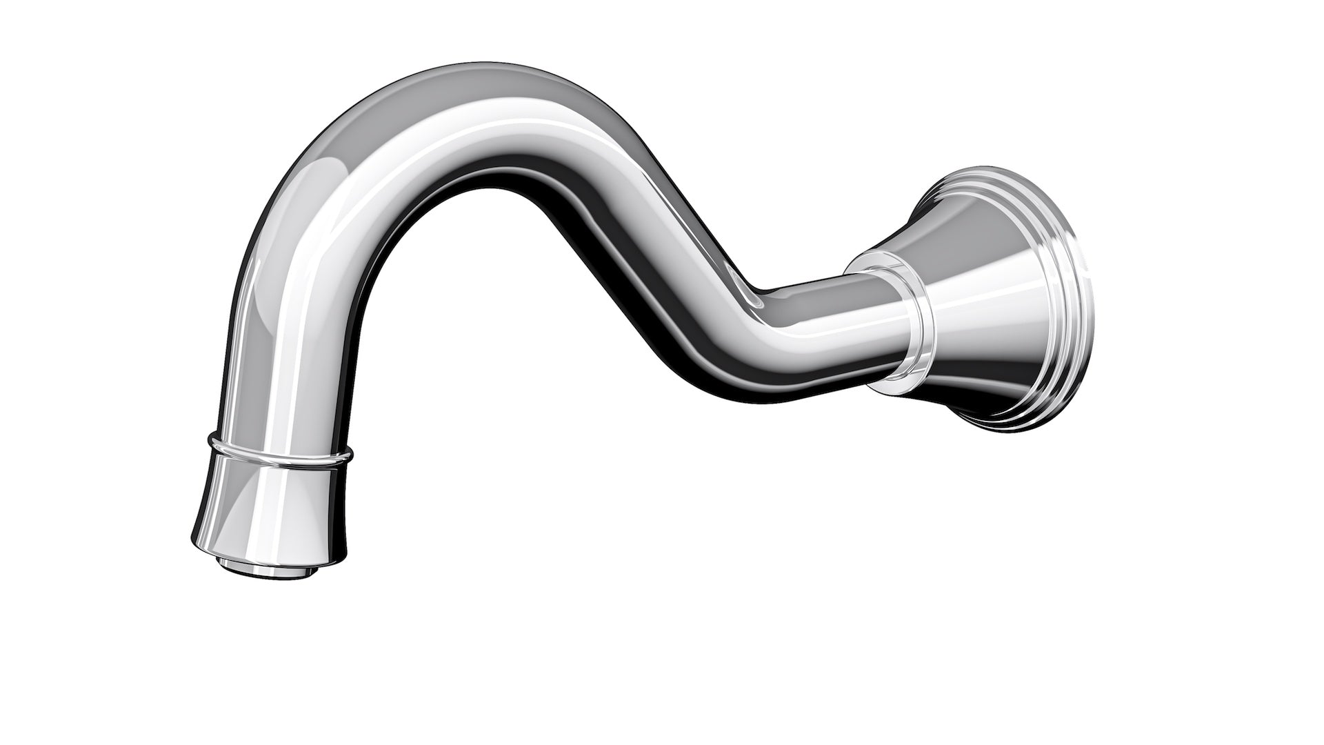 LINSOL VINTAGE BATH SPOUT CHROME