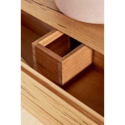 JR BESPOKE VONU SOLID TIMBER CUSTOM WALL HUNG VANITY (ALL SIZING)