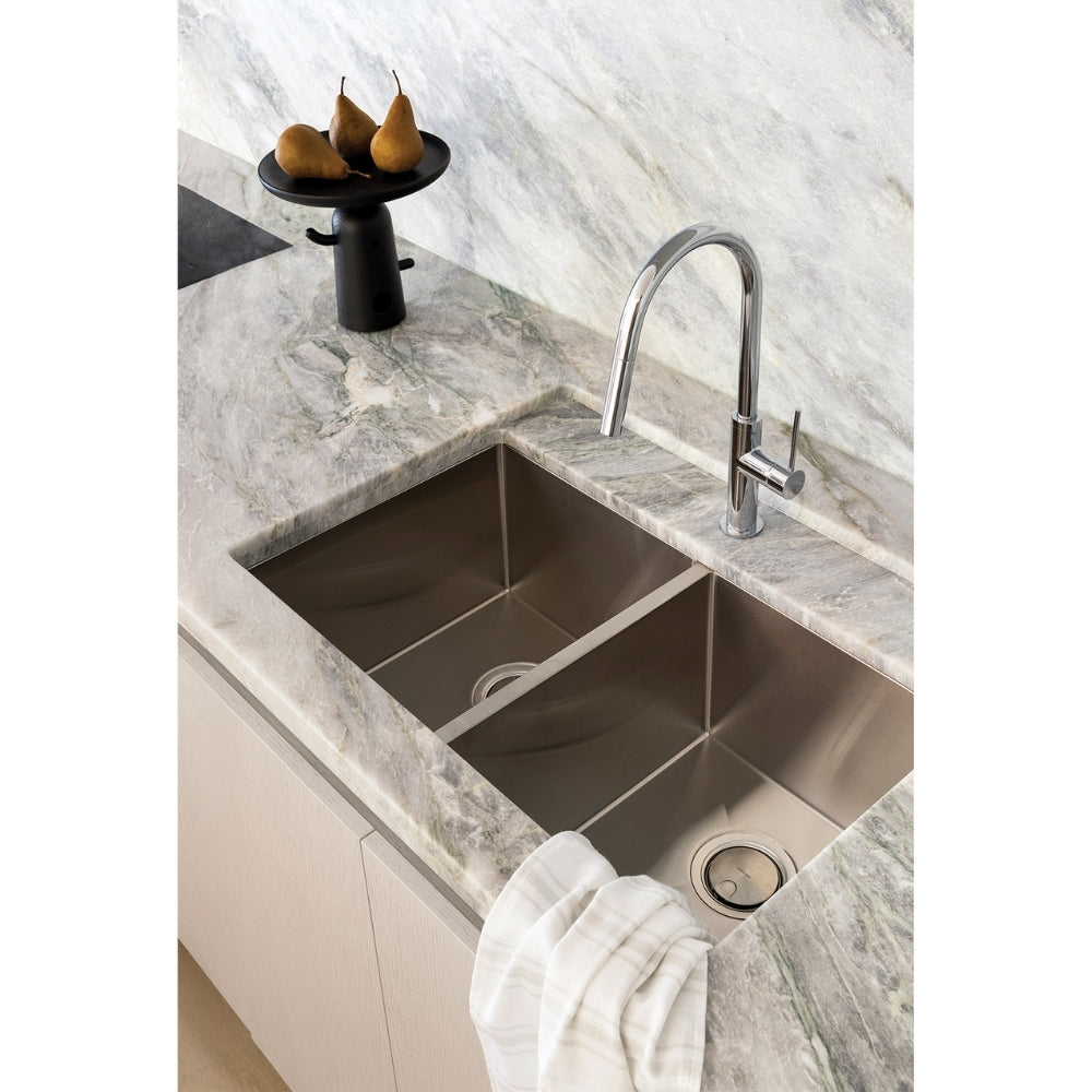 PHOENIX VIVID SLIMLINE LEAD FREE PULL OUT SINK MIXER 397MM CHROME