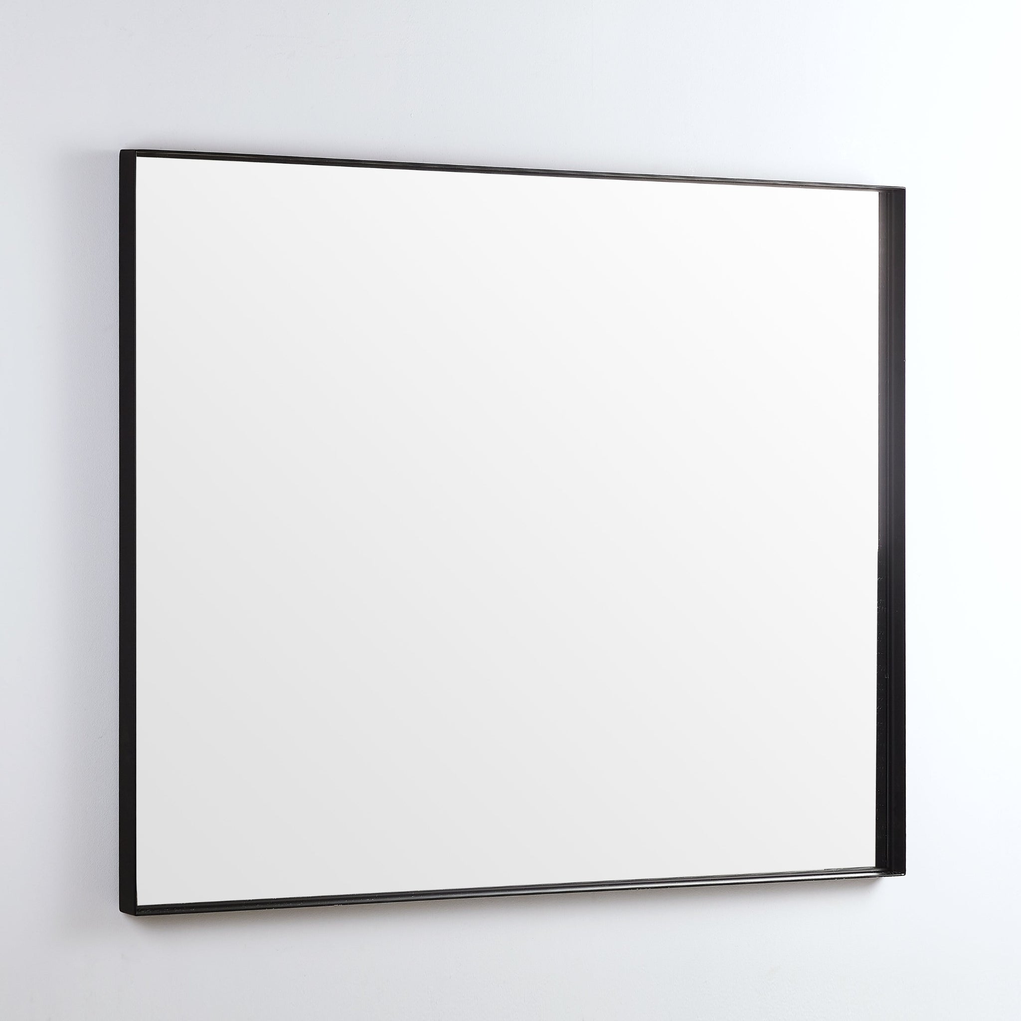 VITO VETRA RECTANGULAR ALUMINUM FRAMED MIRROR MATTE BLACK 1200X900MM